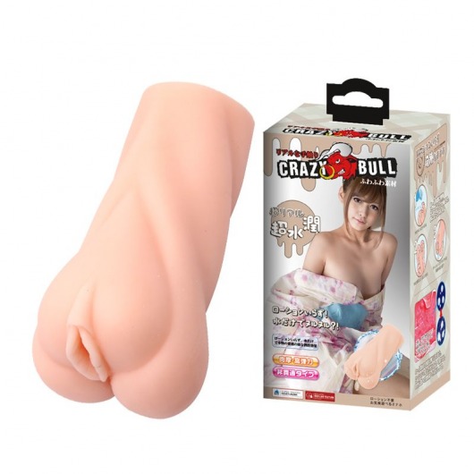 Мастурбатор-вагина Crazy Bull Heart Shape с эффектом смазки - Baile - в Нижнекамске купить с доставкой