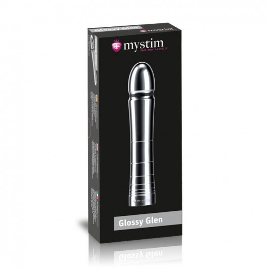 Фаллоимитатор для электростимуляции Glossy Glen Dildo - 14 см. - MyStim - купить с доставкой в Нижнекамске