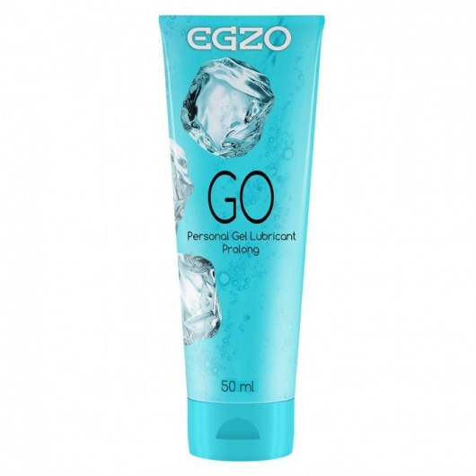 Пролонгирующий лубрикант на водной основе Egzo Go - 50 мл. - EGZO - купить с доставкой в Нижнекамске