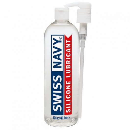 Лубрикант на силиконовой основе Swiss Navy Silicone Based Lube - 946,3 мл. - Swiss navy - купить с доставкой в Нижнекамске