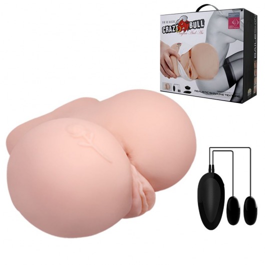 Вагина и анус с вибрацией CrazyBull Vagina and Ass - Baile - в Нижнекамске купить с доставкой