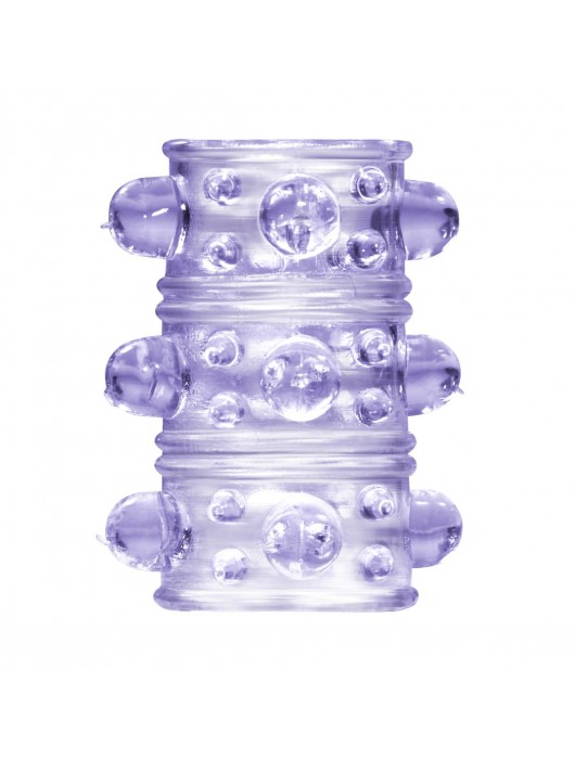 Фиолетовая насадка на пенис Rings Armour - Lola Games - в Нижнекамске купить с доставкой