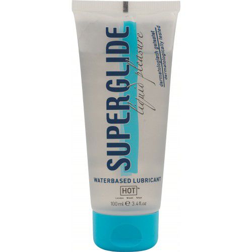 Интимная смазка на водной основе Superglide - 100 мл. - HOT - купить с доставкой в Нижнекамске