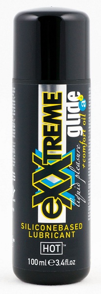 Анальная смазка на силиконовой основе Exxtreme Glide - 100 мл. - HOT - купить с доставкой в Нижнекамске