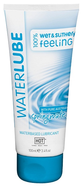 Лубрикант на основе чистой родниковой воды WaterLube - 100 мл. - HOT - купить с доставкой в Нижнекамске