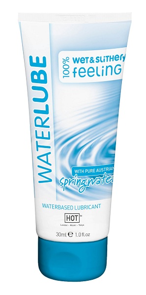 Гель-смазка на основе чистой родниковой воды WaterLube - 30 мл. - HOT - купить с доставкой в Нижнекамске
