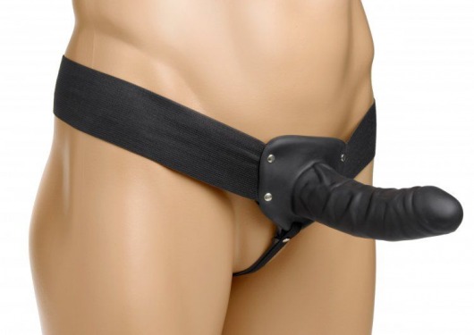 Полый страпон Erection Assist - 15,2 см. - XR Brands - купить с доставкой в Нижнекамске