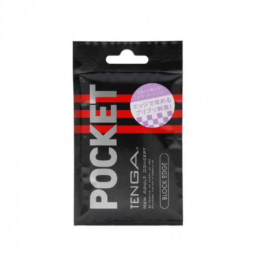 Карманный мастурбатор BLOCK EDGE - Tenga - в Нижнекамске купить с доставкой