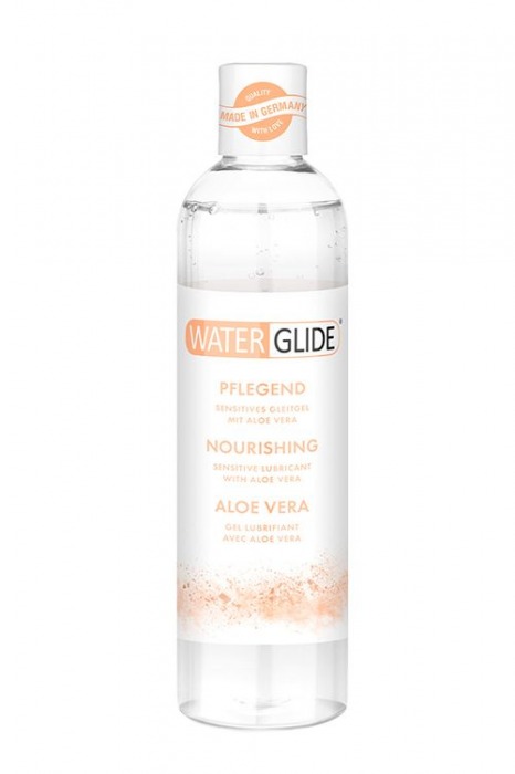 Лубрикант на водной основе с алоэ вера NOURISHING - 300 мл. - Waterglide - купить с доставкой в Нижнекамске
