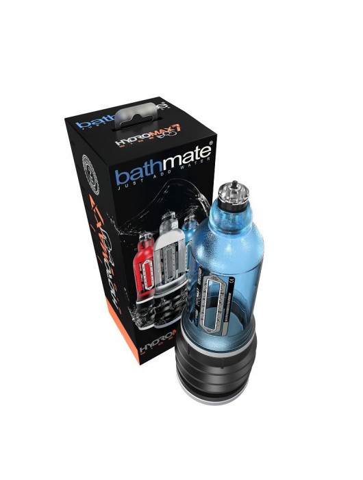 Синяя гидропомпа HydroMAX7 Wide Boy - Bathmate - в Нижнекамске купить с доставкой