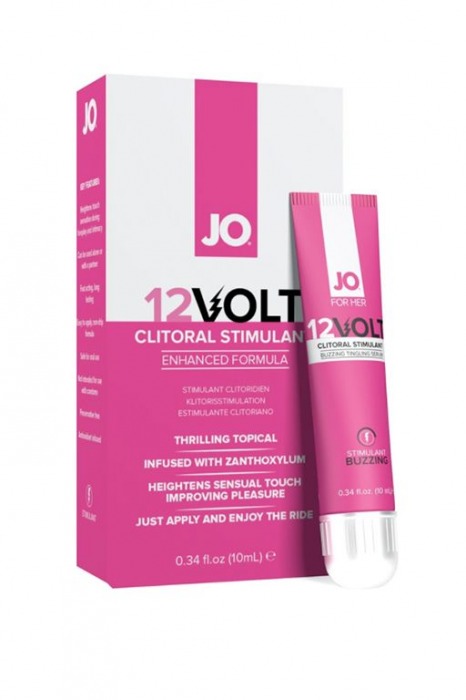 Возбуждающая сыворотка мощного действия JO Volt 12V - 10 мл. - System JO - купить с доставкой в Нижнекамске