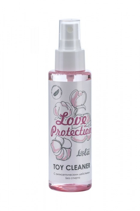 Гигиенический антисептический лосьон Toy cleaner - 110 мл. - Lola Games - купить с доставкой в Нижнекамске