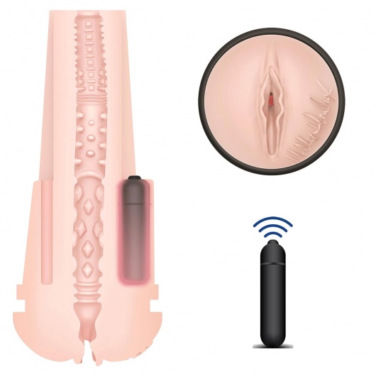 Мастурбатор-вагина PORNSTAR Holly Hendrix с вибрацией - Pornstar Pussy - в Нижнекамске купить с доставкой