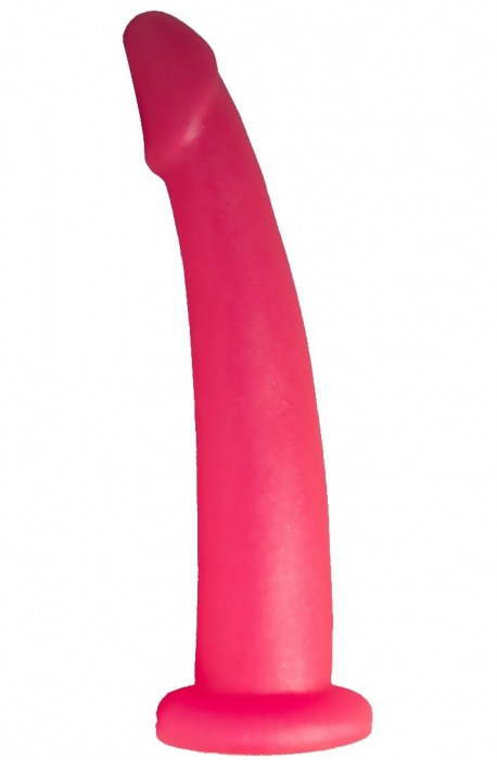 Розовый стимулятор простаты из геля - 18 см. - LOVETOY (А-Полимер) - в Нижнекамске купить с доставкой
