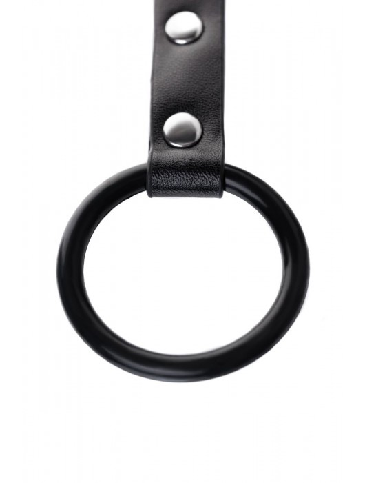 Черно-серебристые зажимы для сосков с кольцом для пениса TOYFA Metal - ToyFa - купить с доставкой в Нижнекамске