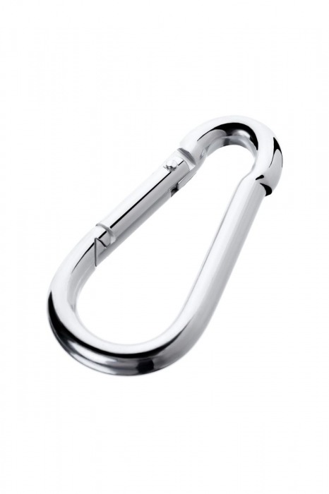 Серебристый карабин TOYFA Metal - ToyFa - купить с доставкой в Нижнекамске