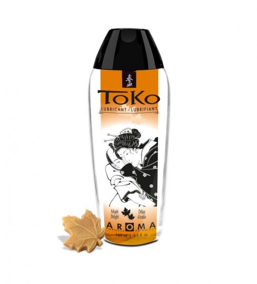Интимный гель TOKO Maple Delight с ароматом кленового сиропа - 165 мл. - Shunga - купить с доставкой в Нижнекамске