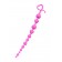 Розовая силиконовая анальная цепочка Long Sweety - 34 см. - ToyFa в Нижнекамске Розовая силиконовая анальная цепочка Long Sweety - 34 см. - ToyFa