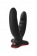 Черный двойной фаллоимитатор Ryde - 12,3 см. - Fun Factory купить с доставкой в интернет-магазине Orgasmix в Нижнекамске Черный двойной фаллоимитатор Ryde - 12,3 см. - Fun Factory