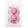 Розовые вагинальные шарики BI-BALLS - Toyfa Basic в Нижнекамске Розовые вагинальные шарики BI-BALLS - Toyfa Basic