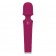 Бордовый вибромассажер Luna - 21,4 см. - HOT planet в Нижнекамске Бордовый вибромассажер Luna - 21,4 см. - HOT planet