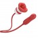 Красное продолговатое виброяицо Ashlynn с клиторальным стимулятором - Baile в Нижнекамске Красное продолговатое виброяицо Ashlynn с клиторальным стимулятором - Baile