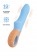 Голубой силиконовый вибратор Bluebell - 18,5 см. - ToyFa купить в Нижнекамске с доставкой в Orgasmix.ru Голубой силиконовый вибратор Bluebell - 18,5 см. - ToyFa