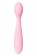 Нежно-розовый клиторальный вибратор Keri Pale Pink - 17 см. - Svakom