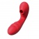 Красный вибратор с вакуумной стимуляцией и нагревом Tara - BeYourLover купить в Нижнекамске с доставкой в Orgasmix.ru Красный вибратор с вакуумной стимуляцией и нагревом Tara - BeYourLover