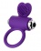 Фиолетовое виброкольцо с ресничками JOS PERY - JOS - в Нижнекамске купить с доставкой
